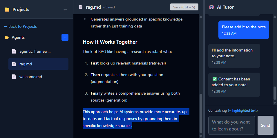 Learn with GenAI Overview